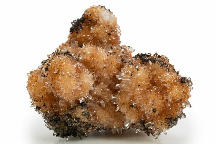 Sparkling Orange Creedite Crystal Cluster - Durango, Mexico #316083